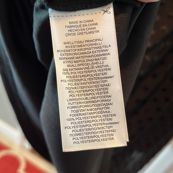 LAUREN Ralph Lauren Long sleeve midi black Swiss dot dress size 10 - Picture 11 of 14